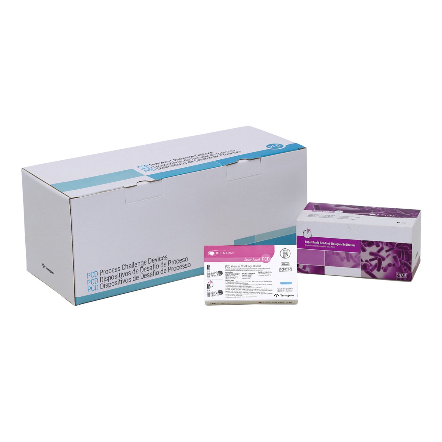 PCD kit for Steam with BI (1h), IT26-C Integrator Indicator, 25 Bis + 25 PCD/kt