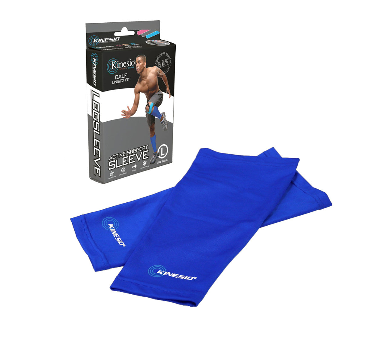 Leg Sleeve, Medium, 10.25" - 11.75", Blue (Products cannot be sold on Amazon.com or any other 3rd party platform)