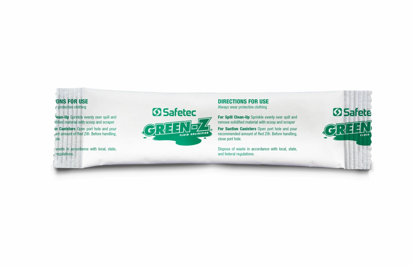 Green-Z, Single-Use Pouch, 3000 cc, 75 pch/cs (Available to Continental US & Canada dealers only)