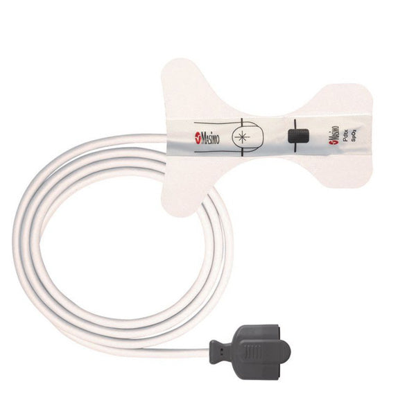 SpO2 Sensor, M-LNCS PDTX-3, Finger, Adhesive, Pediatric, Single Use Patient, 3ft Cable, 20/bx (Rx) (Continental US & Puerto Rico Only)