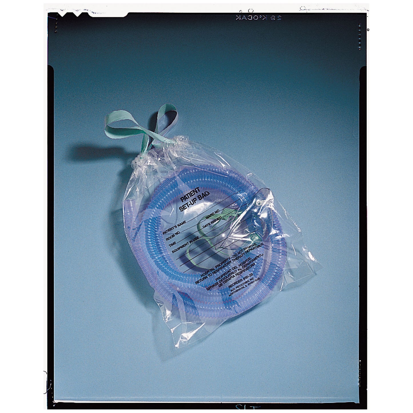 Patient Bag, Clear, Plastic Draw Tape, 12" x 16" (Printed Message), 500/cs