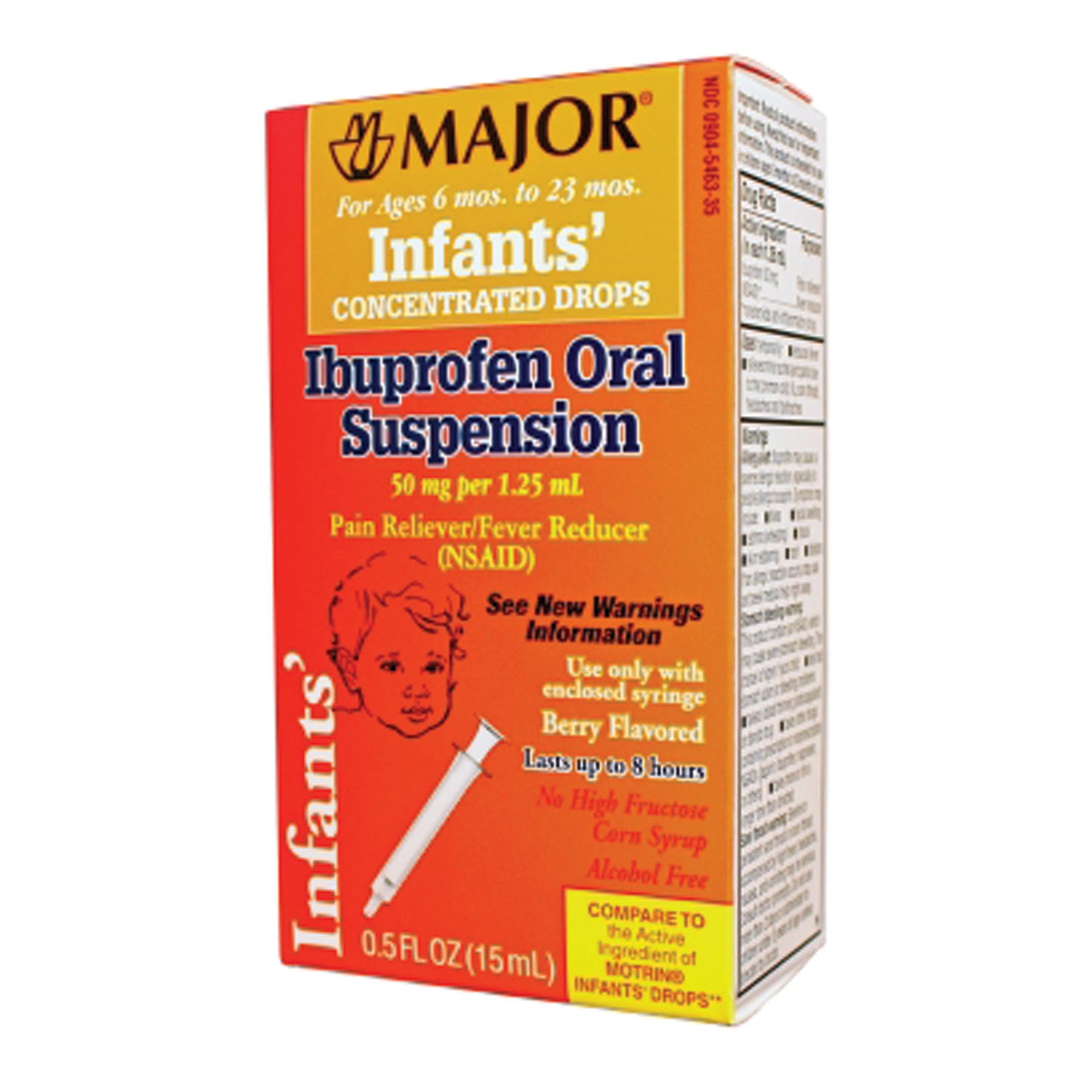 buprofen, Concentrated Drops, 15mL, Compare to Motrin, 24/cs, NDC# 00904-5463-35 (US Only)