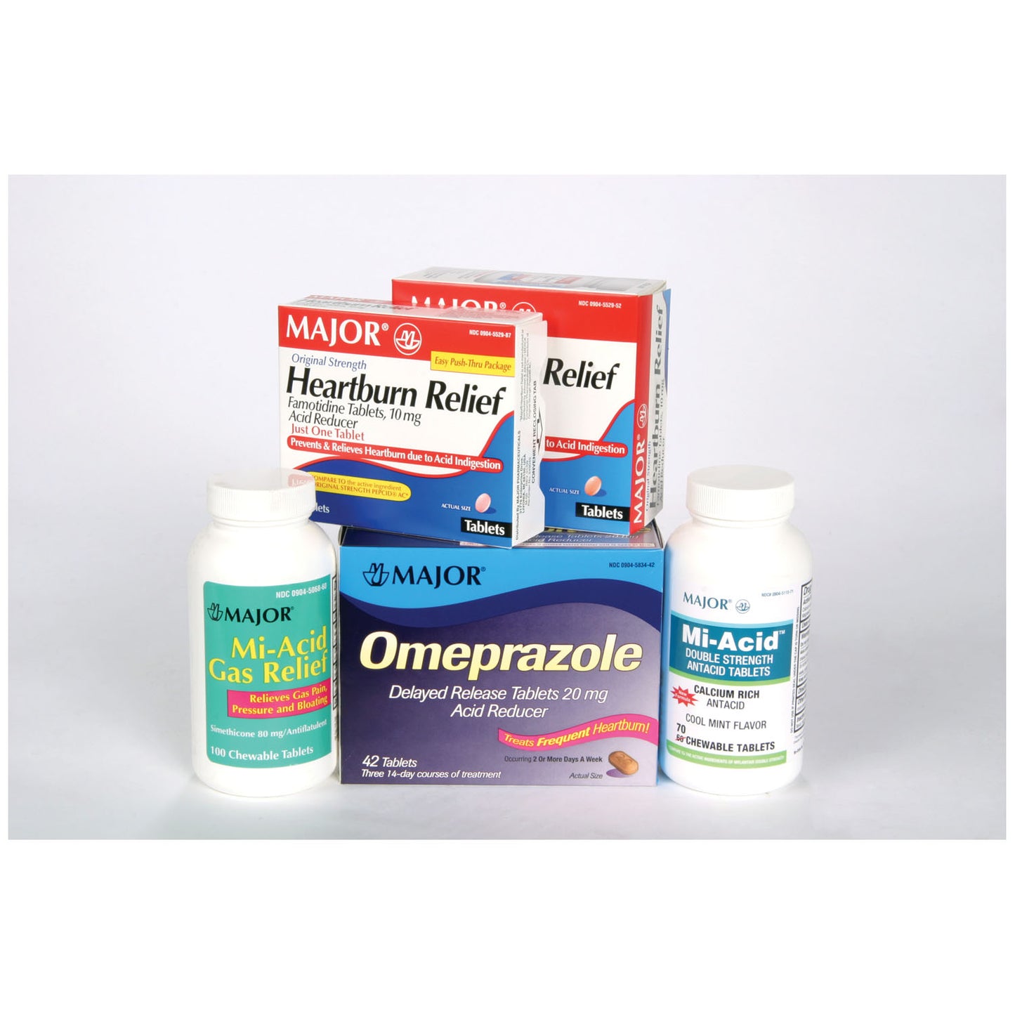 Heartburn Relief, Tablets, 30s, Compare to Pepcid AC, NDC# 00904-5529-87 (US Only)