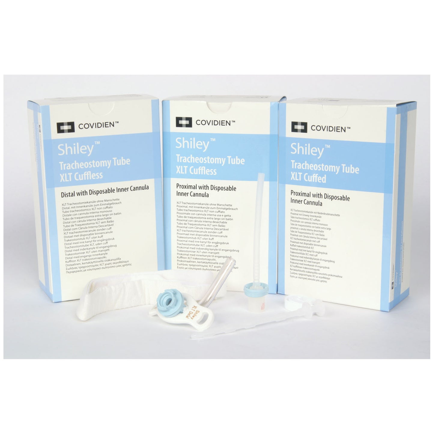Tracheostomy Tube, Size 5.0, Distal Extension, Cuffless, 5.0mm I.D. x 9.6mm O.D. x 90mm L, 1/bx (Continental US Only)