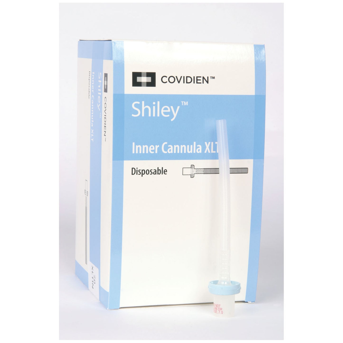 Inner Cannula, Size 7.0, Disposable, Extended Length (For XLT Extended-Length Tracheostomy Tubes ONLY), 10/bx (Continental US Only)