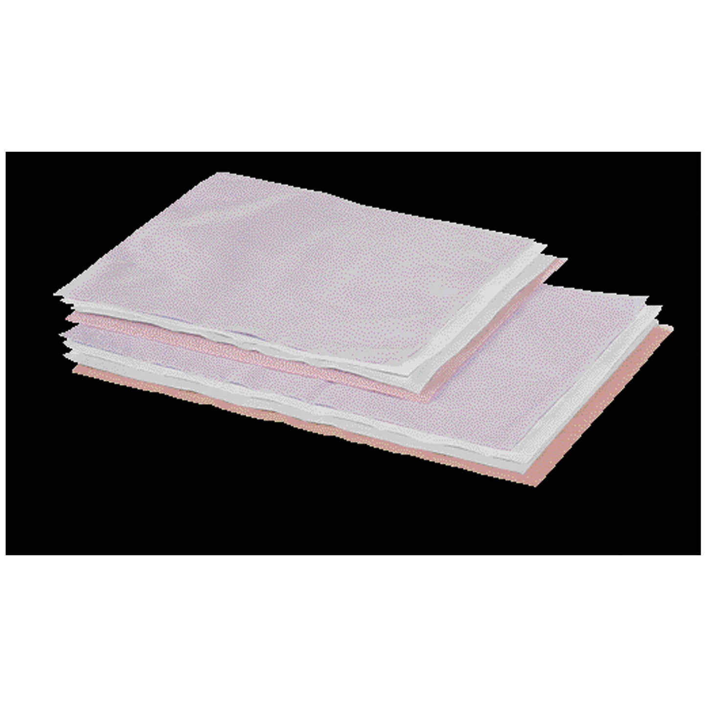 Head Rest Cover, 10" x 13", Tissue Poly, White, 500/cs (55 cs/plt) (Not Available for sale into Canada)