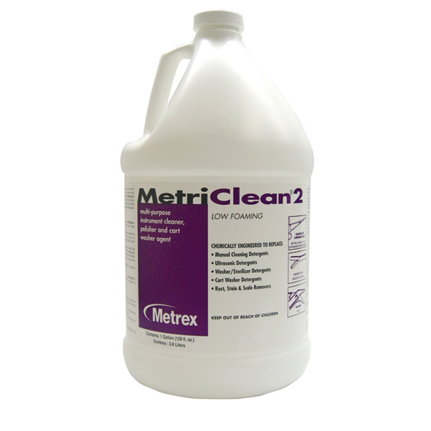MetriClean 2, Gallons, 4/cs