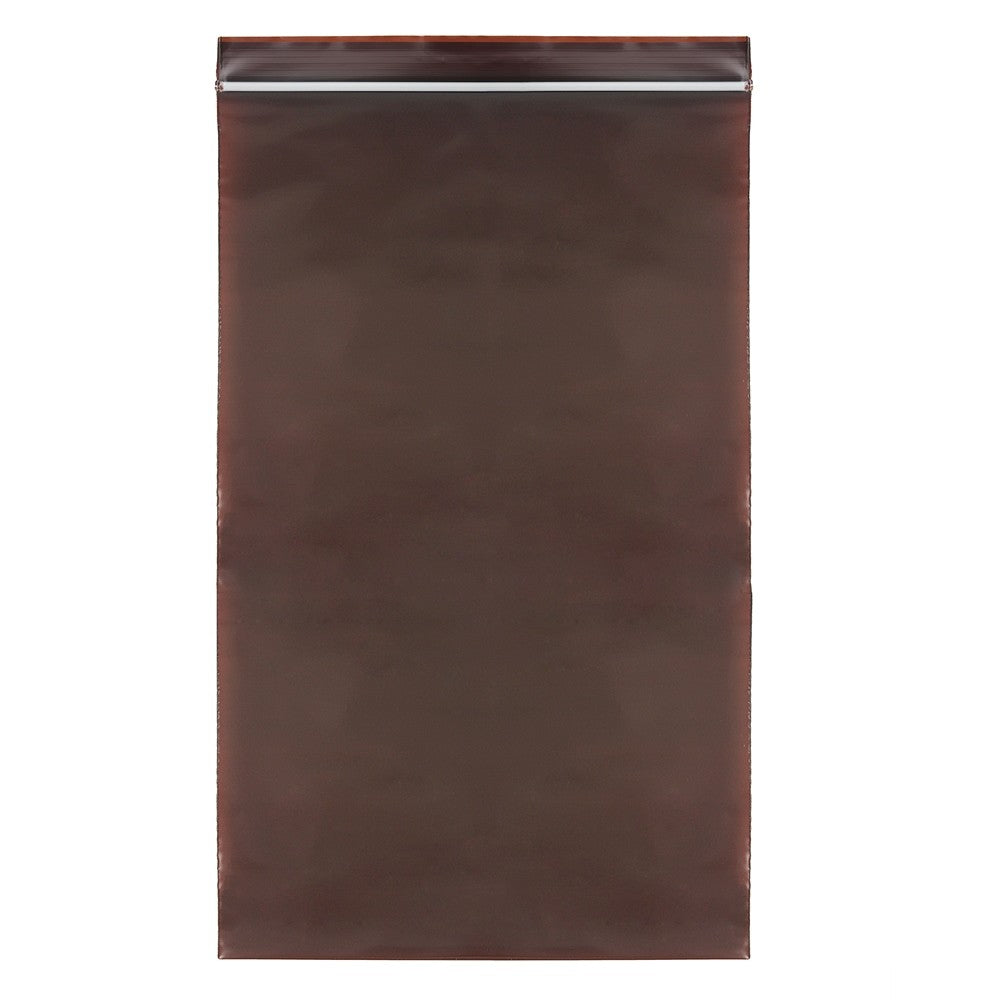 UV Protection Zip Bags, 3 Mil, 8 x 14, Amber, 100/pk, 5 pk/cs