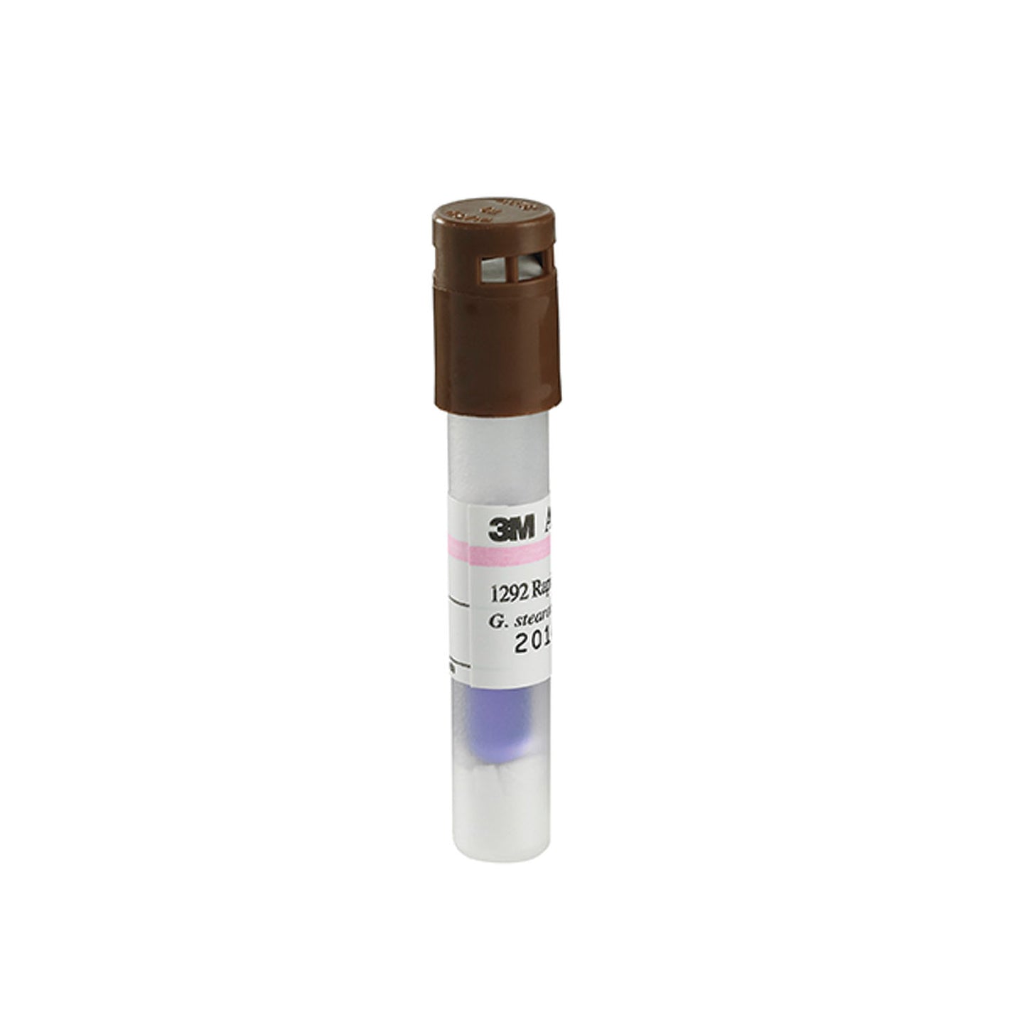 Rapid Readout for Steam 250F/ 121C Gravity or 270F/132C Vacuum Assisted Sterilizers, 3 Hour Readout, Brown Cap, 50/bx, 4 bx/cs (Continental US+HI Only)