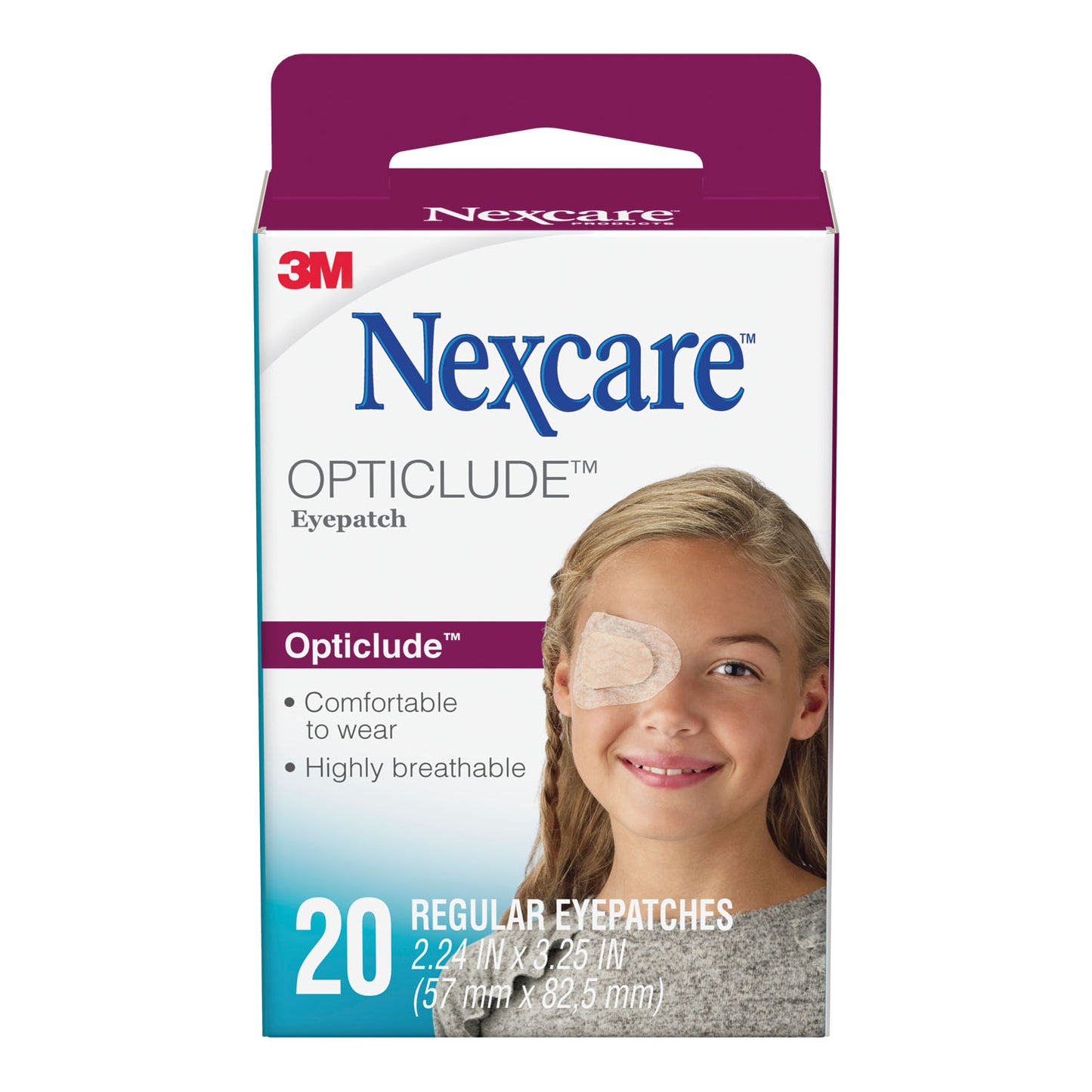 Regular Size Eye Patch, 3_" x 2_", 20/bx, 36 bx/cs (Continental US+HI Only) (To Be DISCONTINUED)