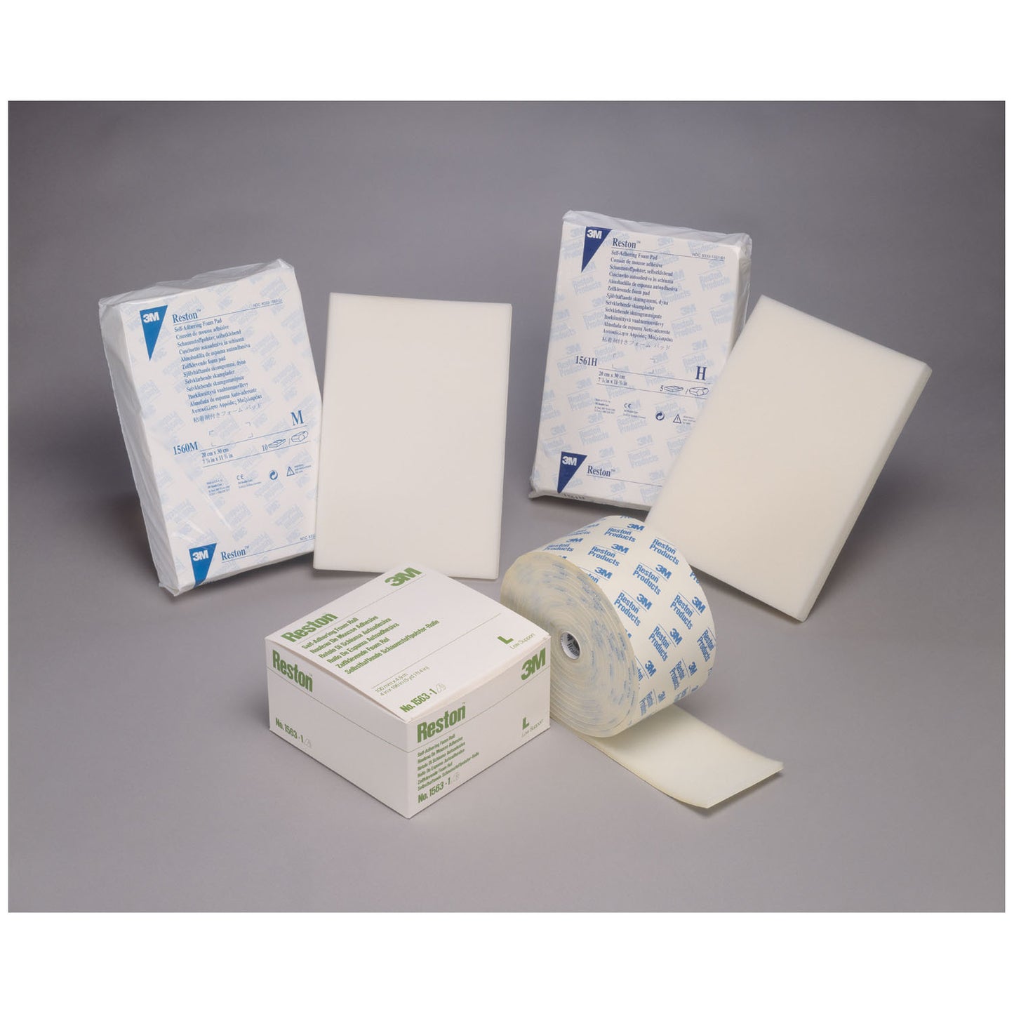 High Support Foam Pads, 7 7/8" x 11_" (15/16" thick), 5/pk, 5 pk/cs (Continental US+HI Only)