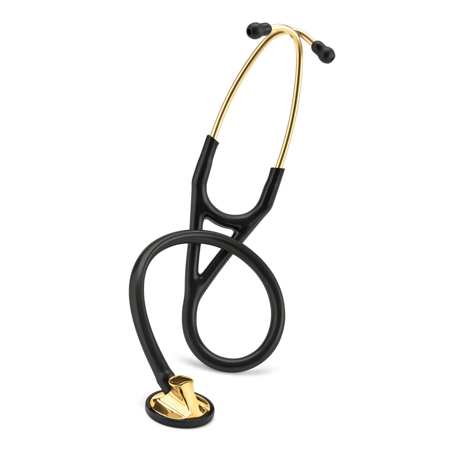 Stethoscope, 27", Brass Finish Chestpiece, Black Tubing (Continental US+HI Only) (Littmann items are only available for sale online by distributors authorized by 3M Littmann)
