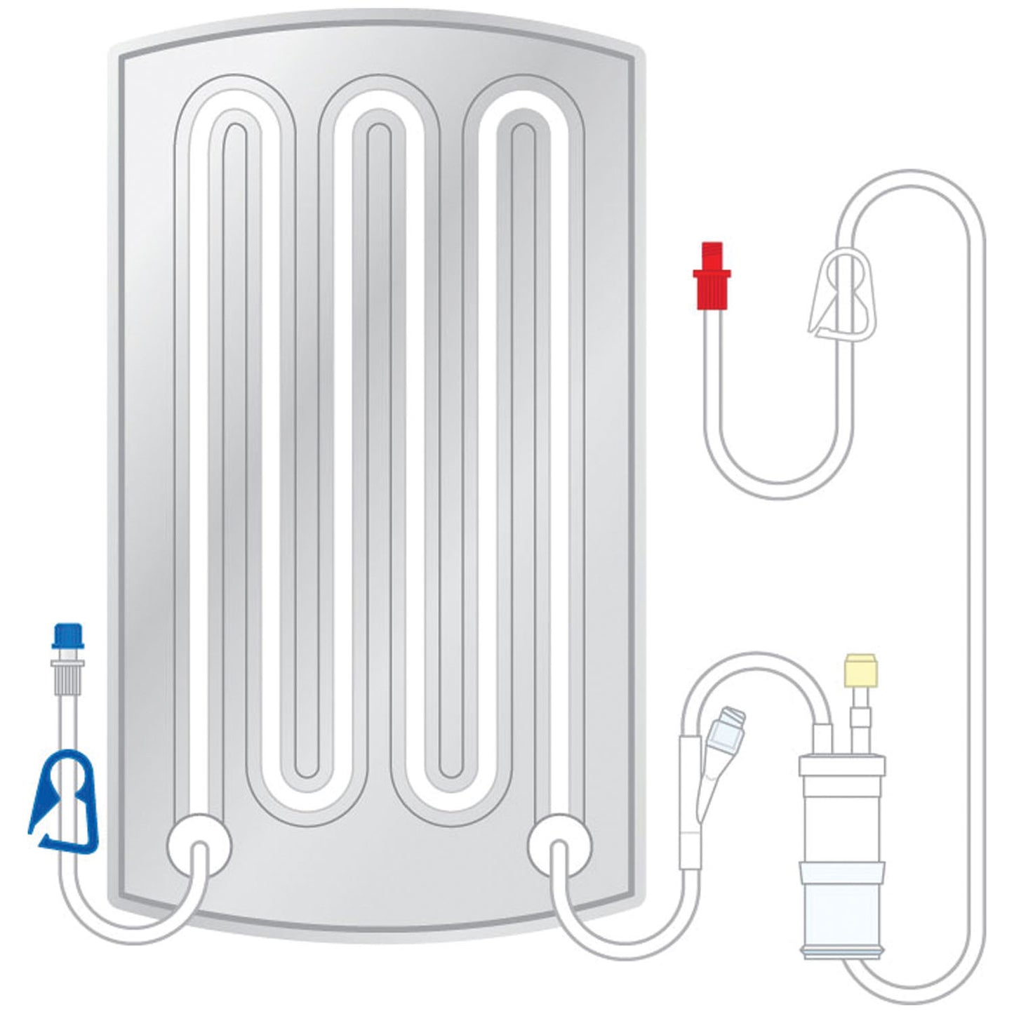Pediatric/ Neonate Disposable Warming Set with Fluid Aspiration Port, 10/cs (Continental US+HI Only)