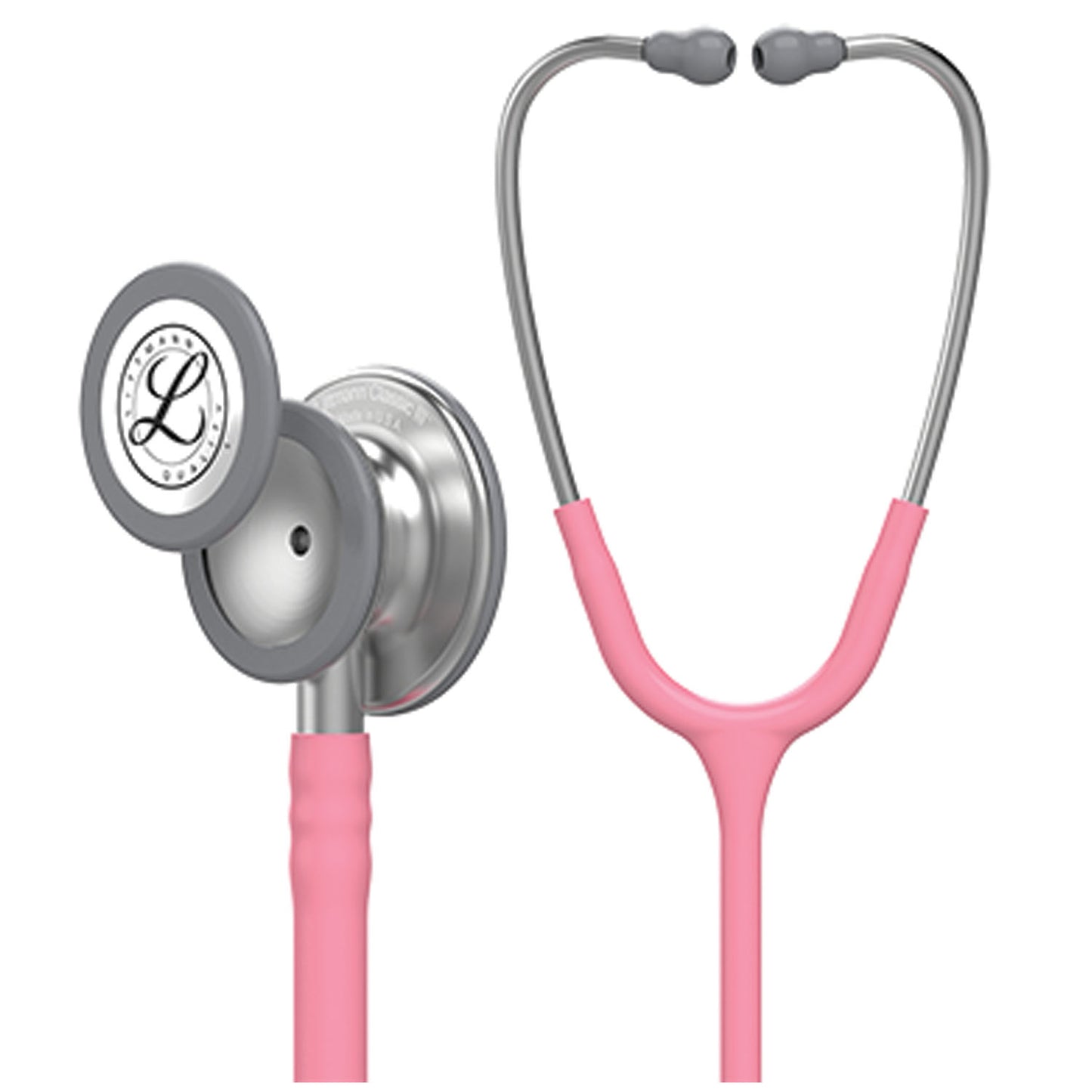 Stethoscope, Pearl Pink Tube, 27" (Continental US+HI Only) (Littmann items are only available for sale online by distributors authorized by 3M Littmann) (Item on Manufacturer Backorder - Inventory Limited when Available)