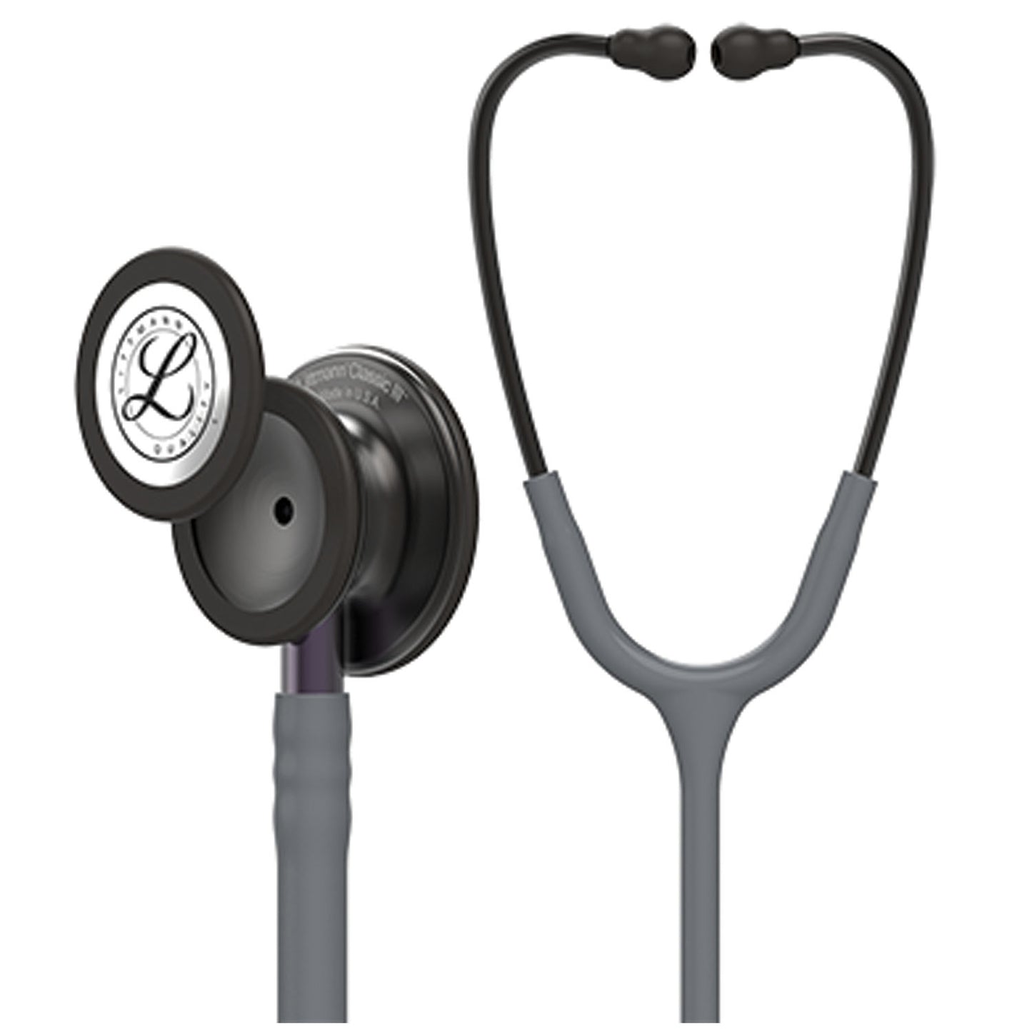 Stethoscope, Smoke Chestpiece, Gray Tubing, Violet Gray Stem and Smoke Headset, 27" (Continental US+HI Only) (Littmann items are only available for sale online by distributors authorized by 3M Littmann)