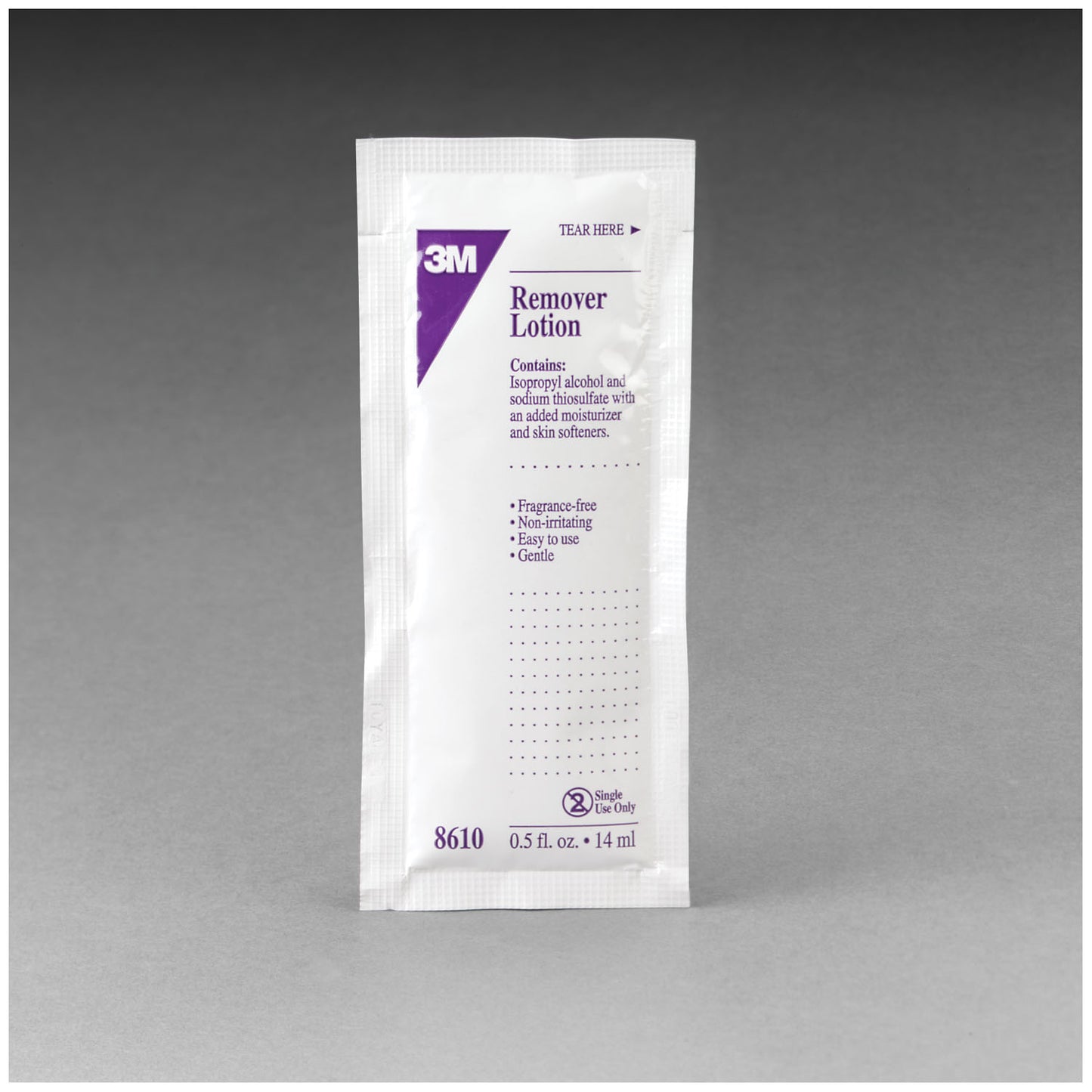 Remover Lotion, _ oz Packet, 20/bx, 5 bx/cs (Continental US+HI Only) (Item is considered HAZMAT and cannot ship via Air or to AK, GU, HI, MP, PR, VI)