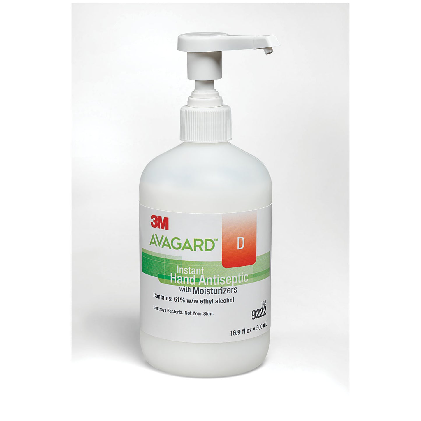 Instant Hand Sanitizer Antiseptic Pump Bottle, 500mL, 12/cs (Continental US+HI Only) (Item is considered HAZMAT and cannot ship via Air or to AK, GU, HI, MP, PR, VI) (Non-Refundable; Non-Returnable)