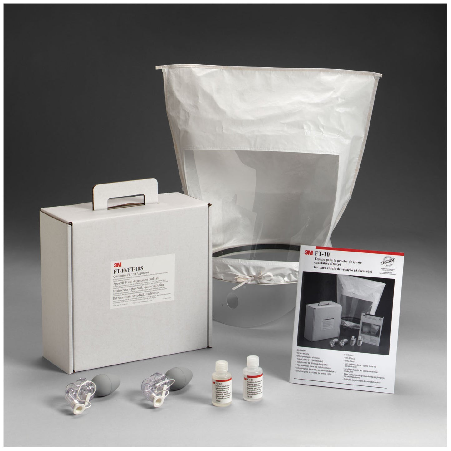 Qualitative Fit Test Apparatus, Sweet, Includes: FT-11, FT-12, FT-14, FT-15, & (2) Ft-13 1/cs (Continental US+HI Only)