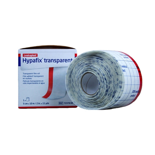 Waterproof Medical Tape Hypafix, Transparent, 2" x 11 yd, Polyurethane Film, Non-Sterile, 12/cs (Continental US Only)