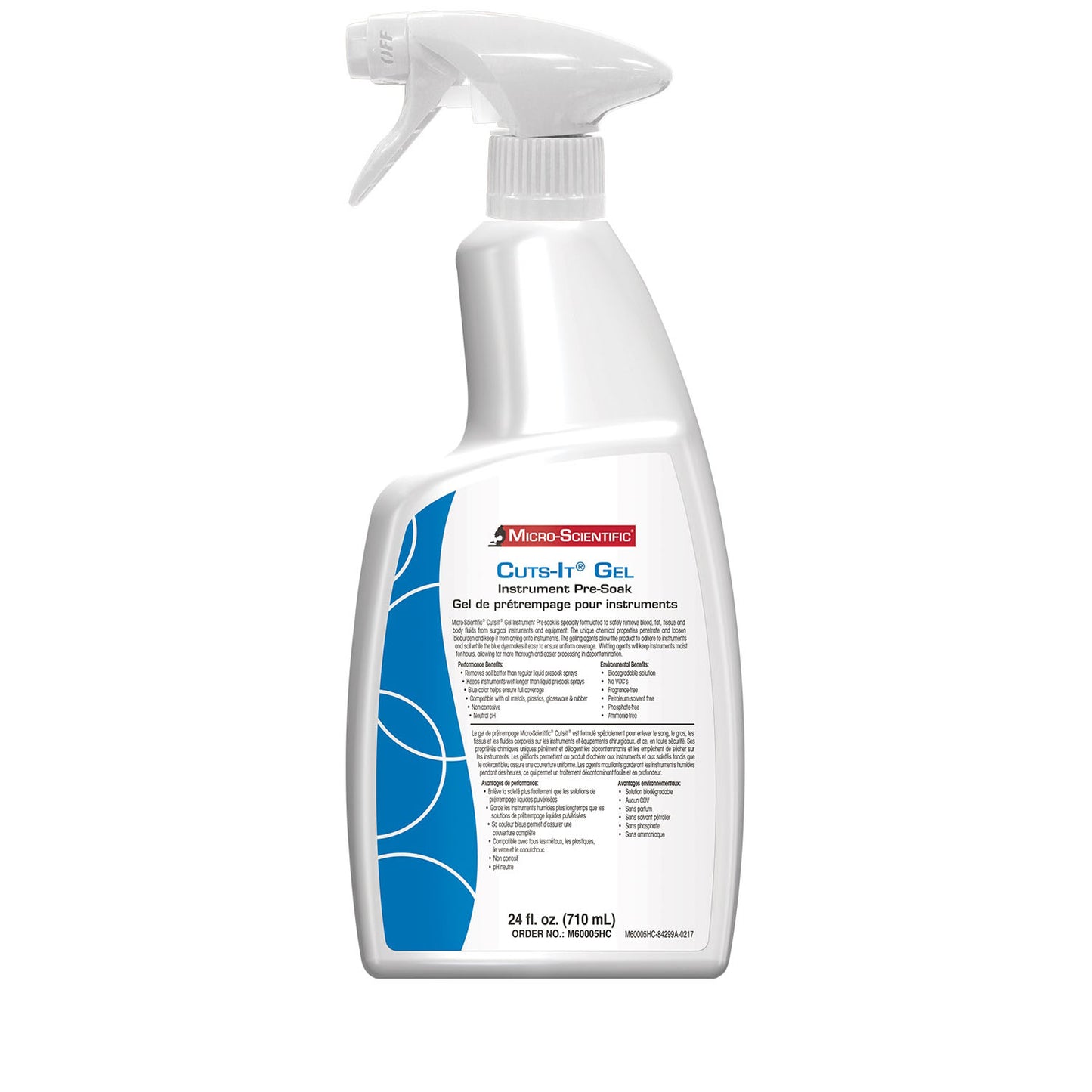 Cuts-It Gel Instrument Pre-soak, 24 oz, 12/cs