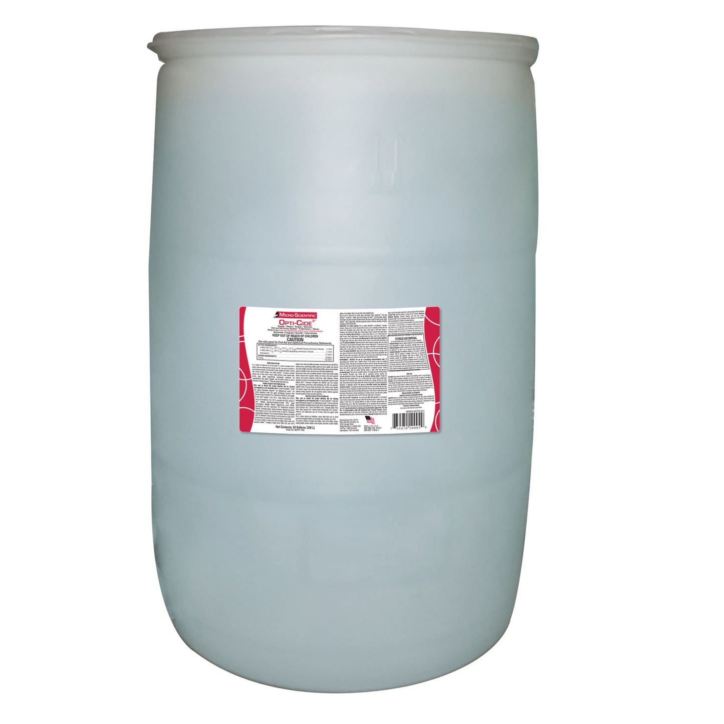 Opti-Cide3, 55 Gallon Drum Disinfectant (US Only) (DROP SHIP ONLY)