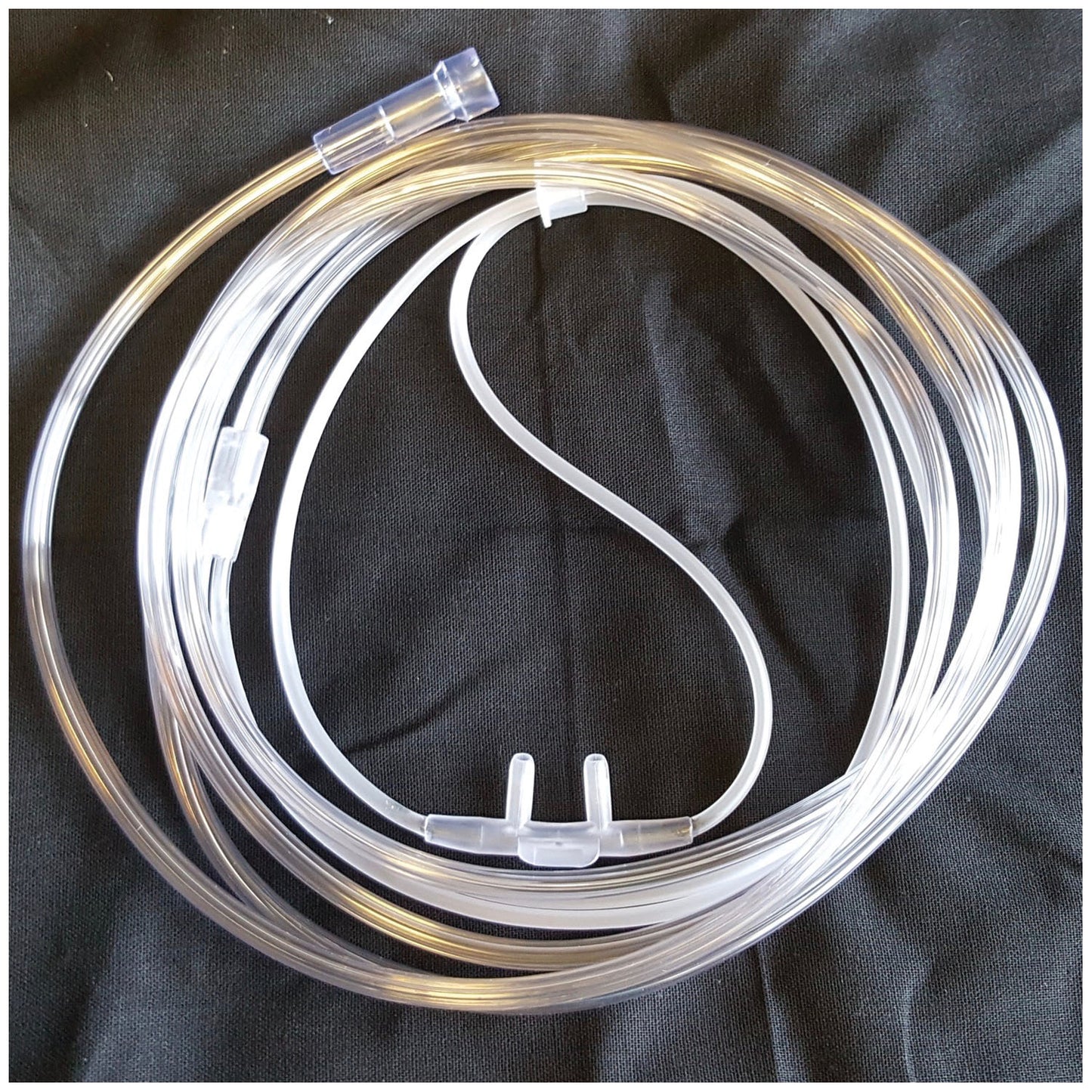 Nasal Oxygen Cannula, Adult, Non-Flared, Curved Tip, 7' Star Tubing, 50/cs (72 cs/plt) (Rx) (US Only, Excluding IN and ND)