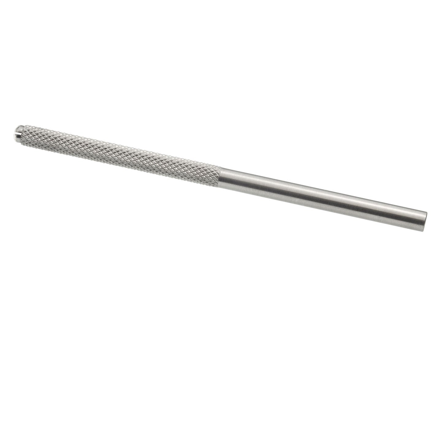 Round Knurled Surgical Handle, 10cm, Stainless Steel, Non-Sterile, 10/bx (US Only)