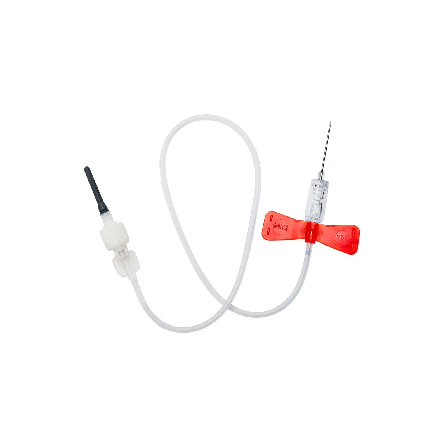 Safety Blood Collection Kit, 25G x _", 11.8" Tube, Orange, No Tube Holder, Latex-Free (LF), Sterile, 100/bx (US Only) (Temporarily Unavailable for Sale due to Manufacturer Back Order - with No Estimated Release Date)