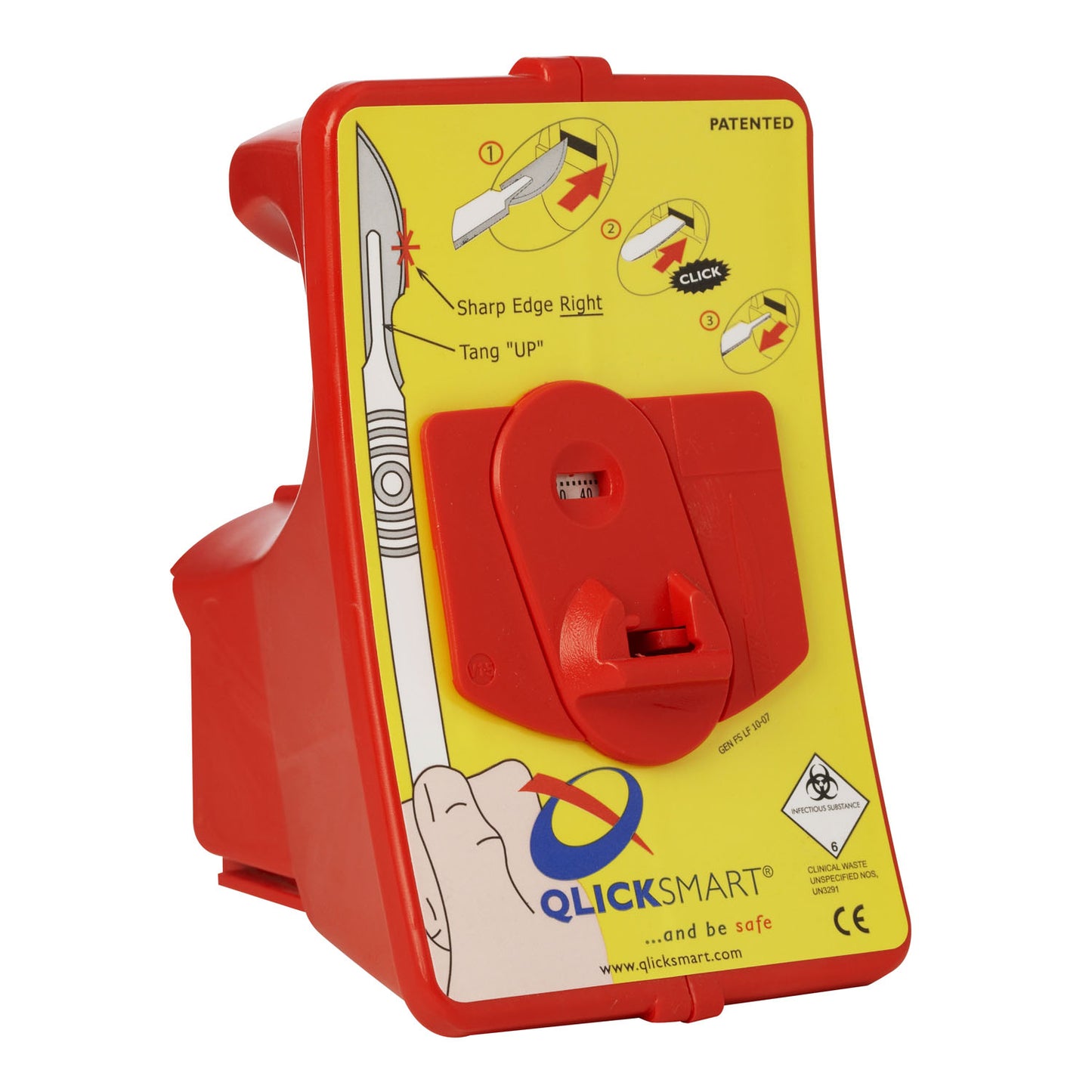 QLICKSMART Blade Removal System Flask, Non-Sterile, UDI (US Only)