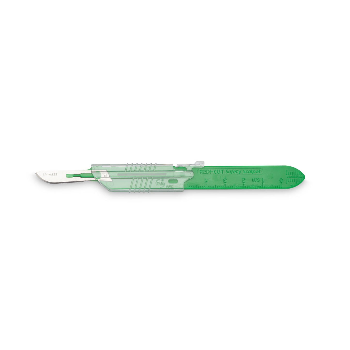 Scalpel, Retractable Sheath, with Technocut Premium Blade #15, Sterile, 10/bx (US Only)