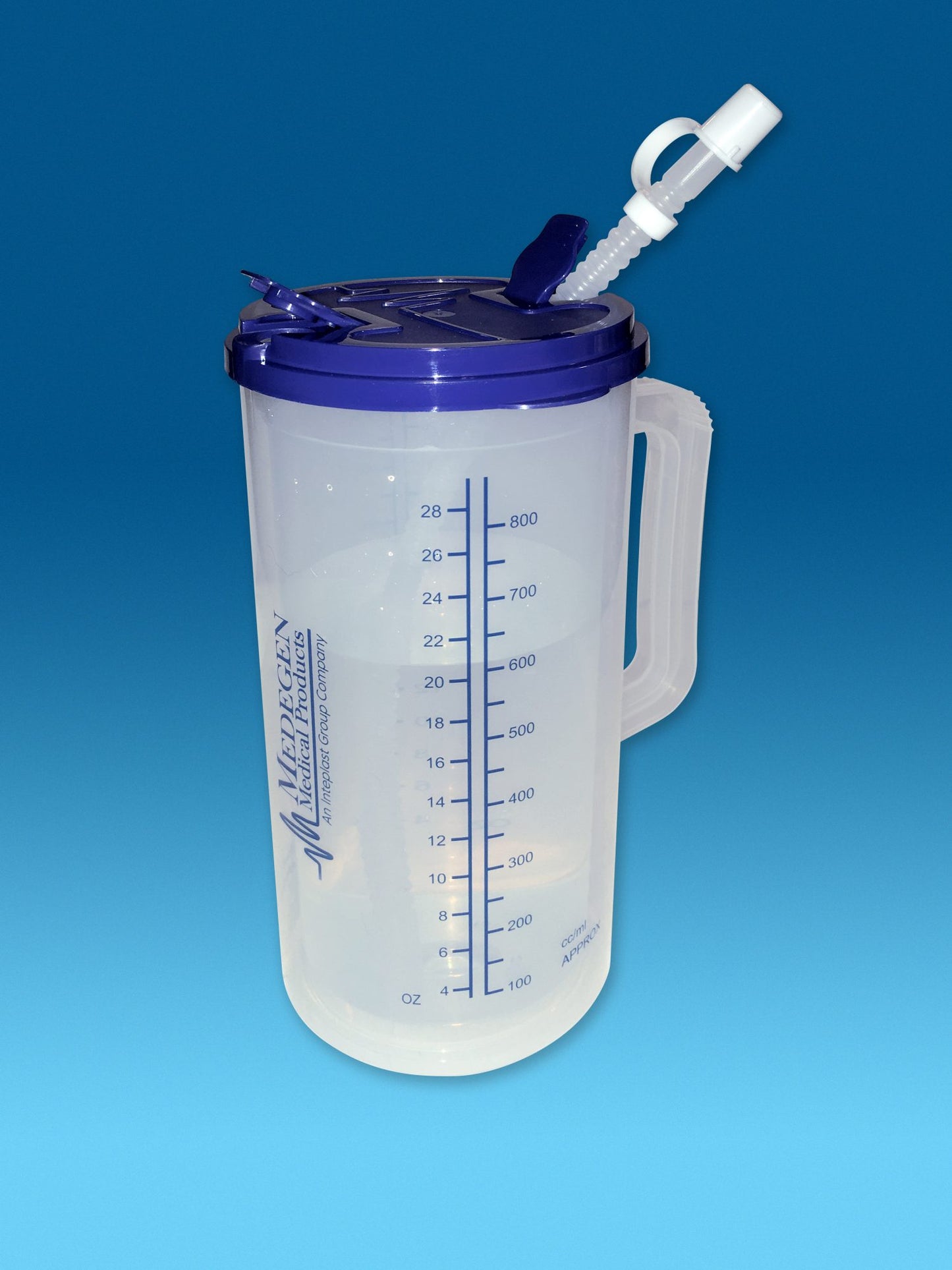 Insulated Mug with Straw, 32oz, Ivory, 40/cs
