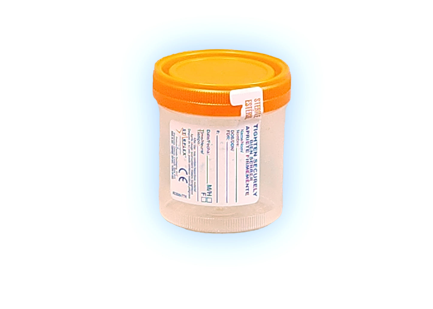 Wide Mouth Container, 90mL Sterile, 400/cs