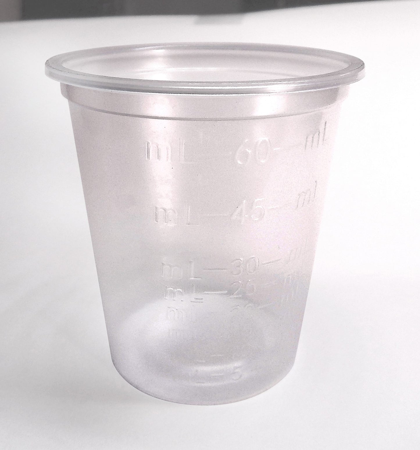Medicine Cup, 2 oz, Polypropylene, Incremented in mLs & oz, 25/slv, 46 slv/cs