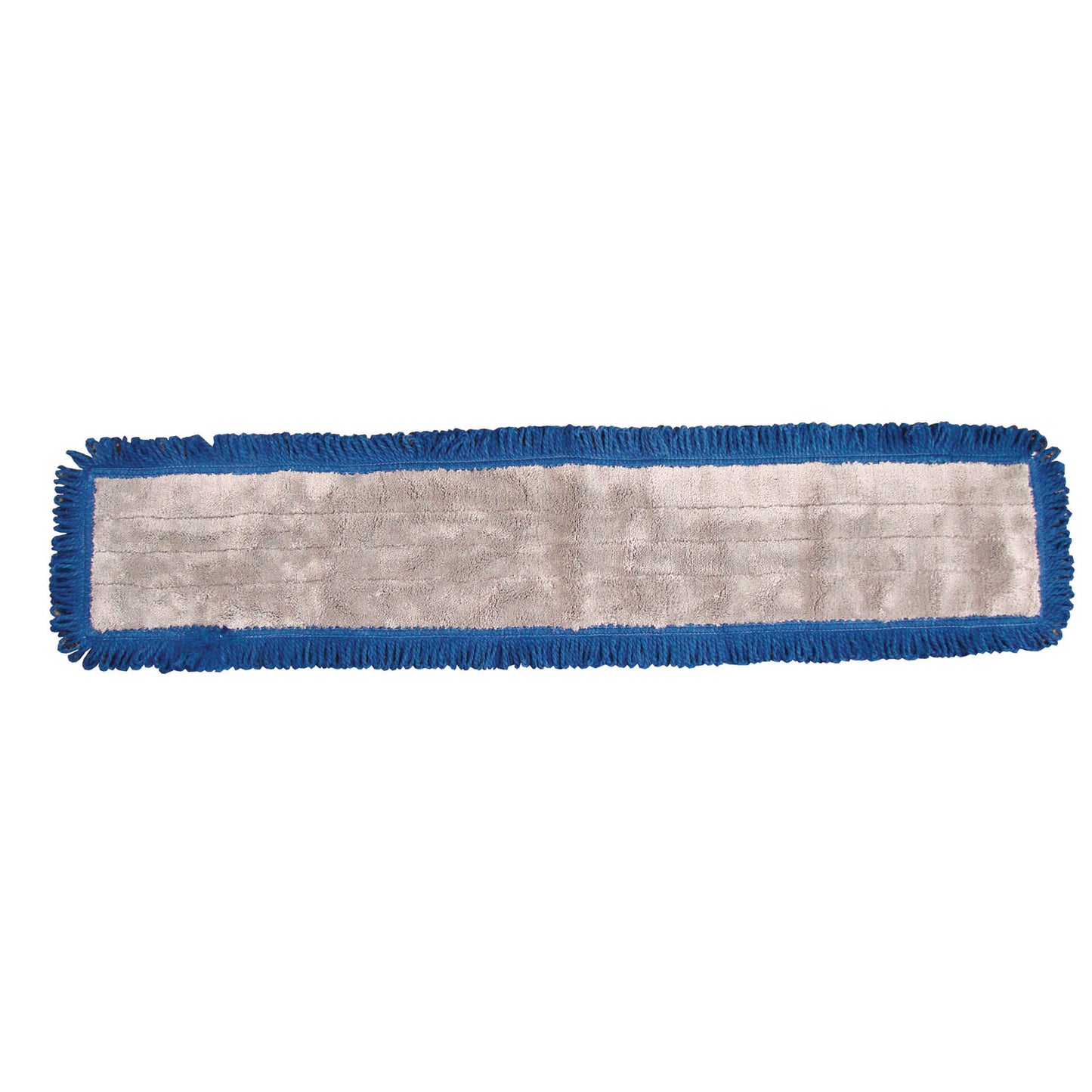 Dust Mop Pad, Velcro, Gray Microfiber, 5" x 18", (DROP SHIP ONLY from Golden Star, Inc. - $100 minimum order for prepaid freight outside the Continental U.S., $100 dollar minimum order inside the Continental U.S.)