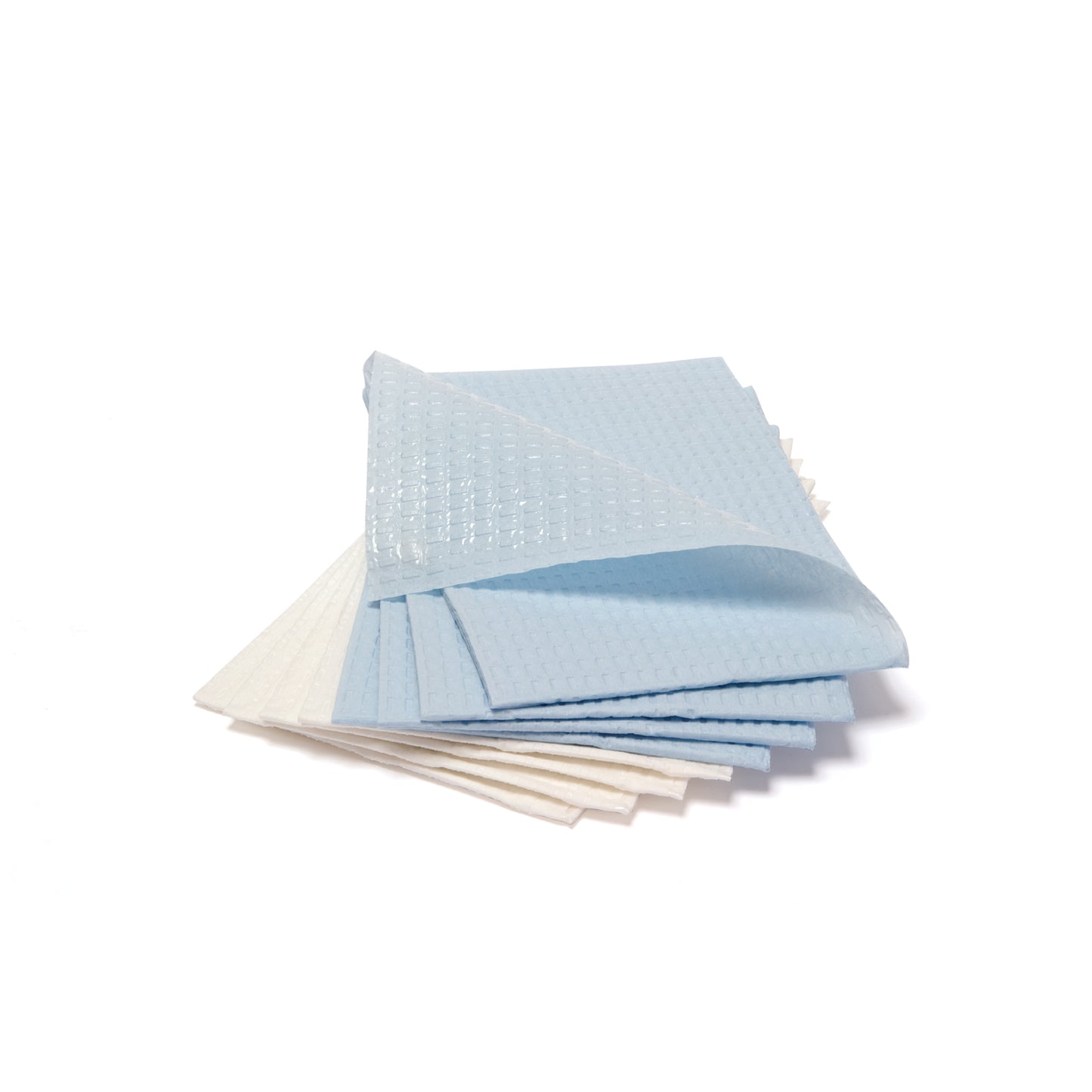 Professional Towel, 2-Ply, Tissue/ Poly, 13" x 18", White, 500/cs (63 cs/plt)