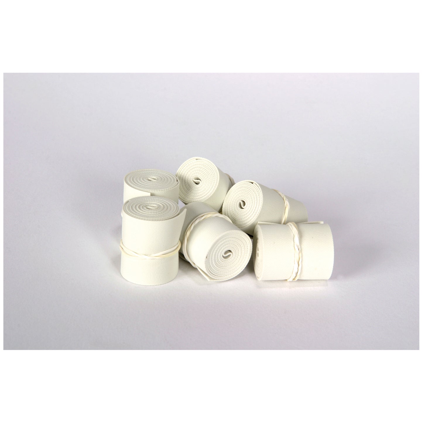 Tourniquet, 1" x 18", Latex Free White, Rolled & Banded, 100/bg, 10 bg/cs