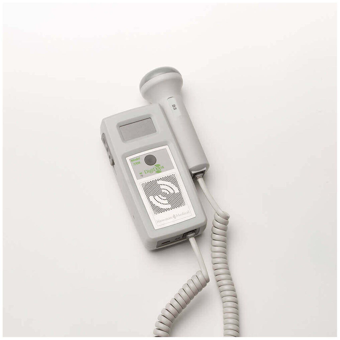 Display Digital Doppler (DD-770), 3MHz Waterproof Obstetrical Probe (US Only) (DROP SHIP ONLY)