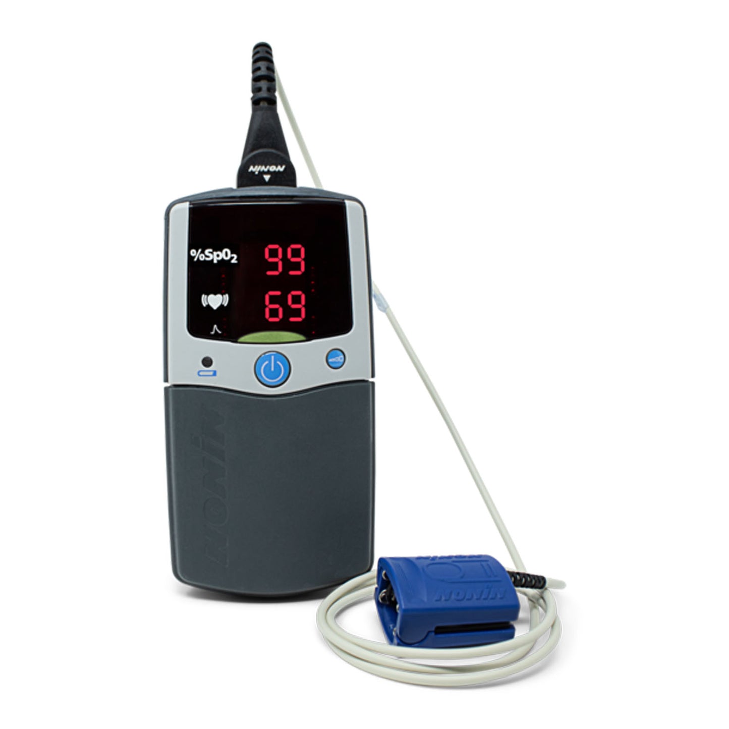 Includes: (1) 8000AA-3 Adult Finger Clip SpO2 Sensor, and (4) AA Alkaline batteries, (1) 2500/2500A Operators Manual on CD Rom (Continental US Only - including Alaska & Hawaii) (DROP SHIP ONLY)