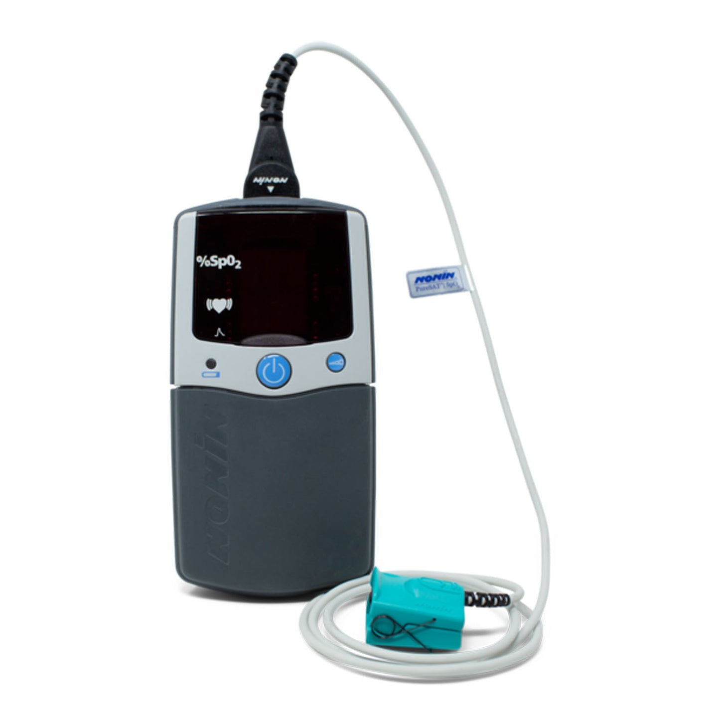 Includes: (1) 8000AP-3 Adult Finger Clip Sensor, and (4) AA Alkaline batteries, (1) 2500/2500A Operators Manual on CD Rom (Continental US Only - including Alaska & Hawaii) (DROP SHIP ONLY)