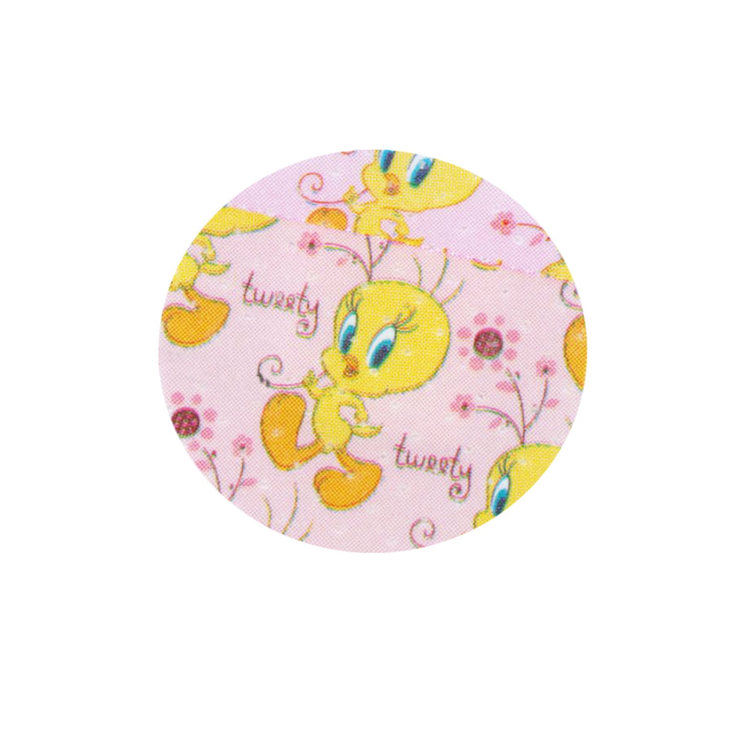 Adhesive Bandage, Looney Tunes Tweety Spot, 7/8" Spot, 100/bx, 24 bx/cs (Item is not authorized to be sold in any direct-to-consumer platform or retail space which includes, but is not limited to, Amazon, Walmart, or any other platform or store that is considered retail)