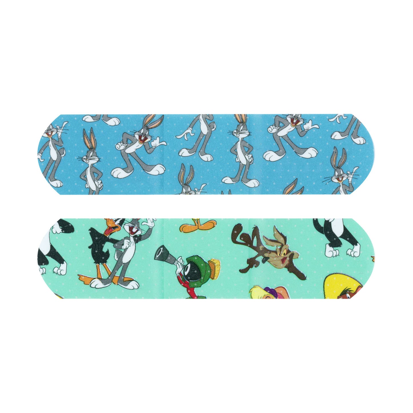 Stat Strip Adhesive Bandage, Looney Tunes Assortment Bugs Bunny Characters, _" x 3", Stat Strip, 100/bx, 12 bx/cs (Item is not authorized to be sold in any direct-to-consumer platform or retail space which includes, but is not limited to, Amazon, Walmart, or any other platform or store that is considered retail)