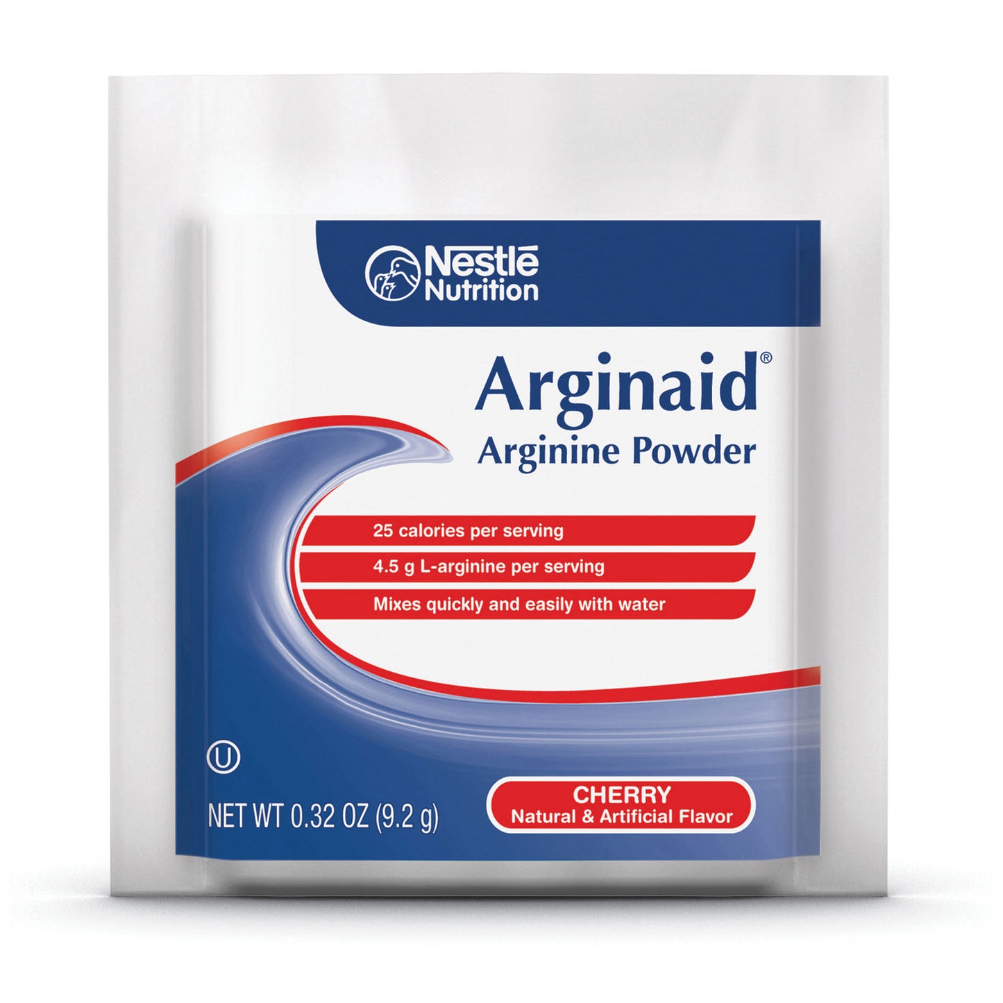Resource Arginaid Cherry Flavored, 9.2g Packets, 56/cs (160 cs/plt) (Minimum Expiry Lead is 90 days; Non-Returnable) (Continental US Only) (Nestle products cannot be sold online without Nestle's prior written permission) (Products cannot be sold on Amazon.com or any other 3rd party site)