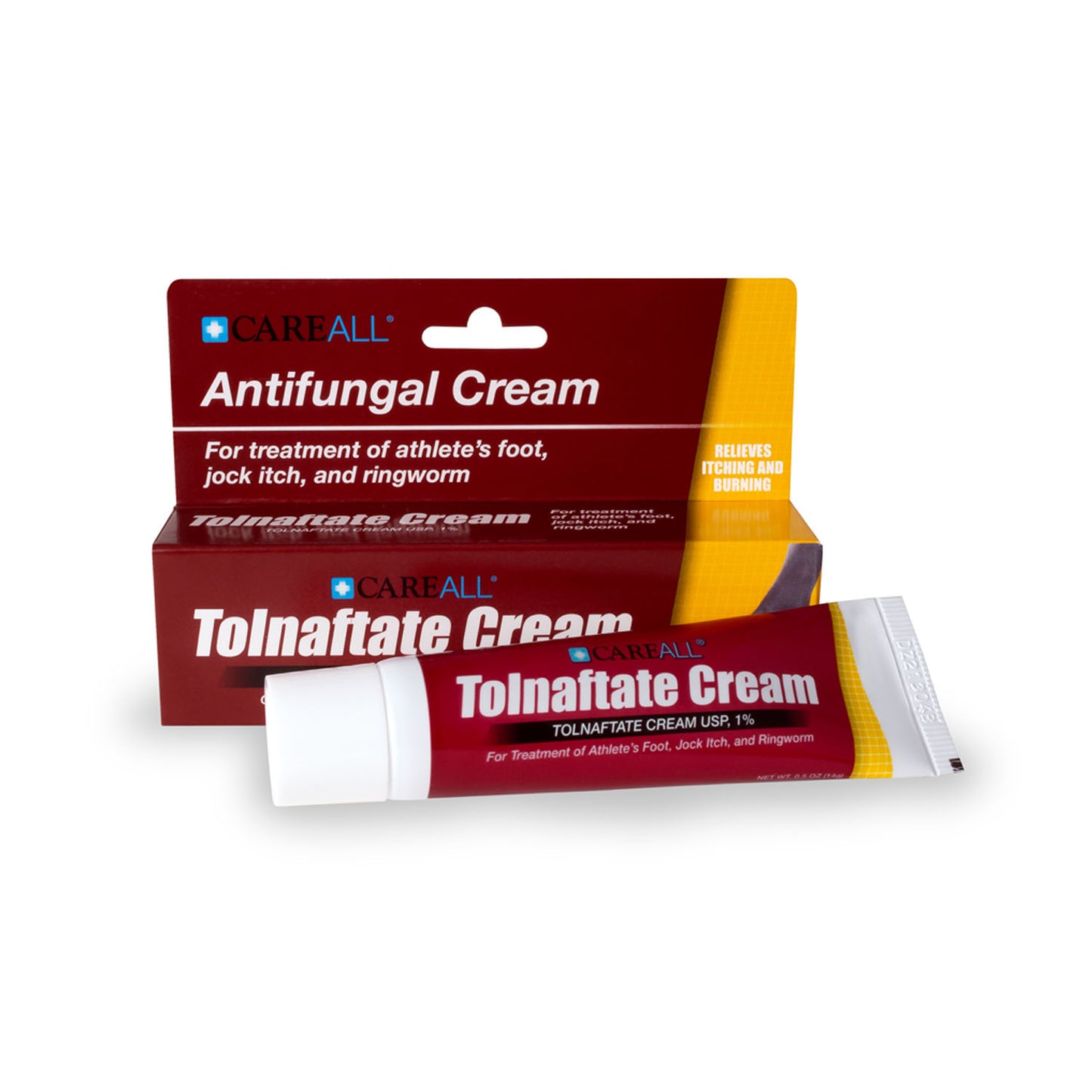 CareAll Tolnaftate Antifungal Cream, 0.5 oz, 24/bx, Compare to Active Ingredient in Tinactin (Not Available for sale into Canada)