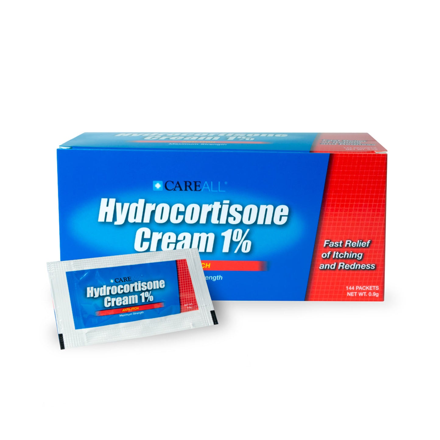 Hydrocortisone Ointment 1%, 0.9g, Compared to the Active Ingredients in Cortaid, 144/bx, 12 bx/cs (Not Available for sale into Canada)