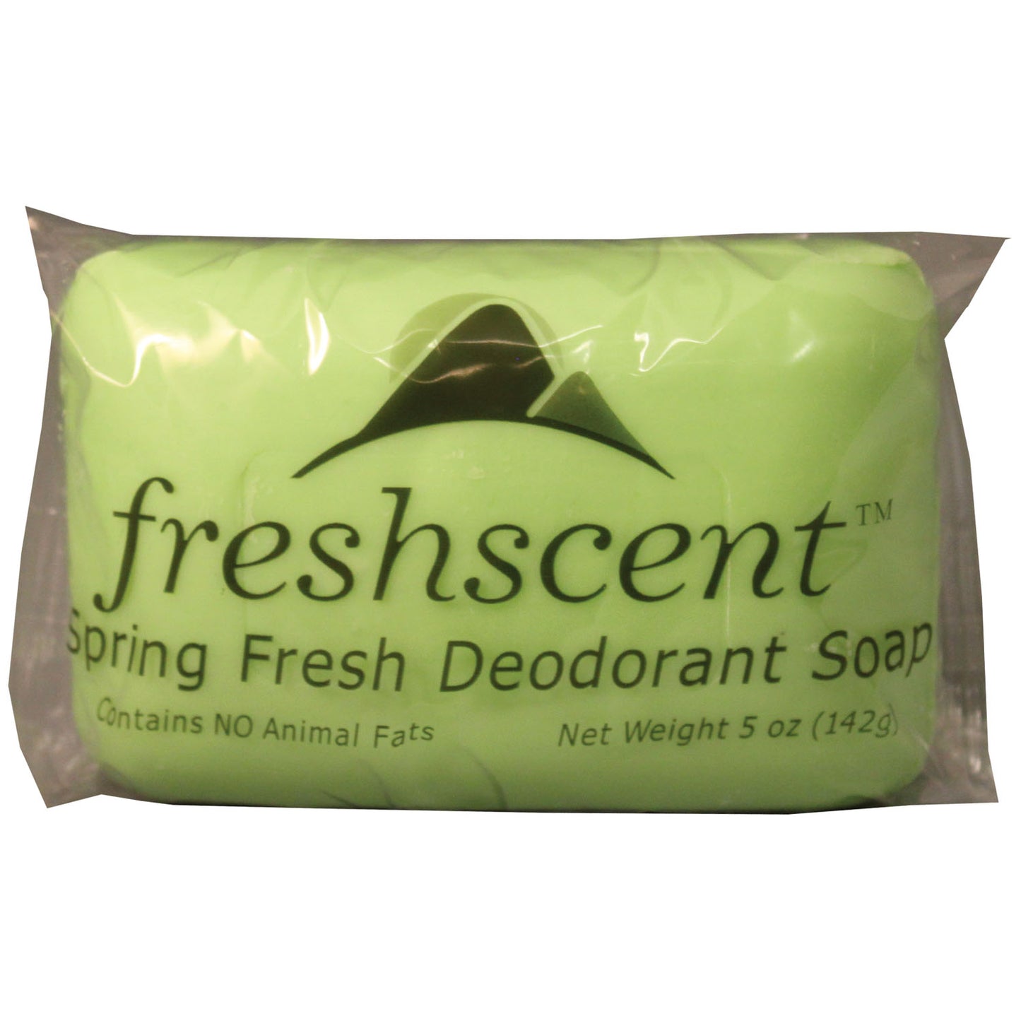 Soap, Spring Fresh Deodorant Scent, 5 oz Bar, Vegetable Based, Individually Wrapped, 72/cs