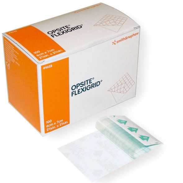 Transparent Adhesive Film Dressing, 10 x 12 cm, 10/bx, 8 bx/cs (US Only)