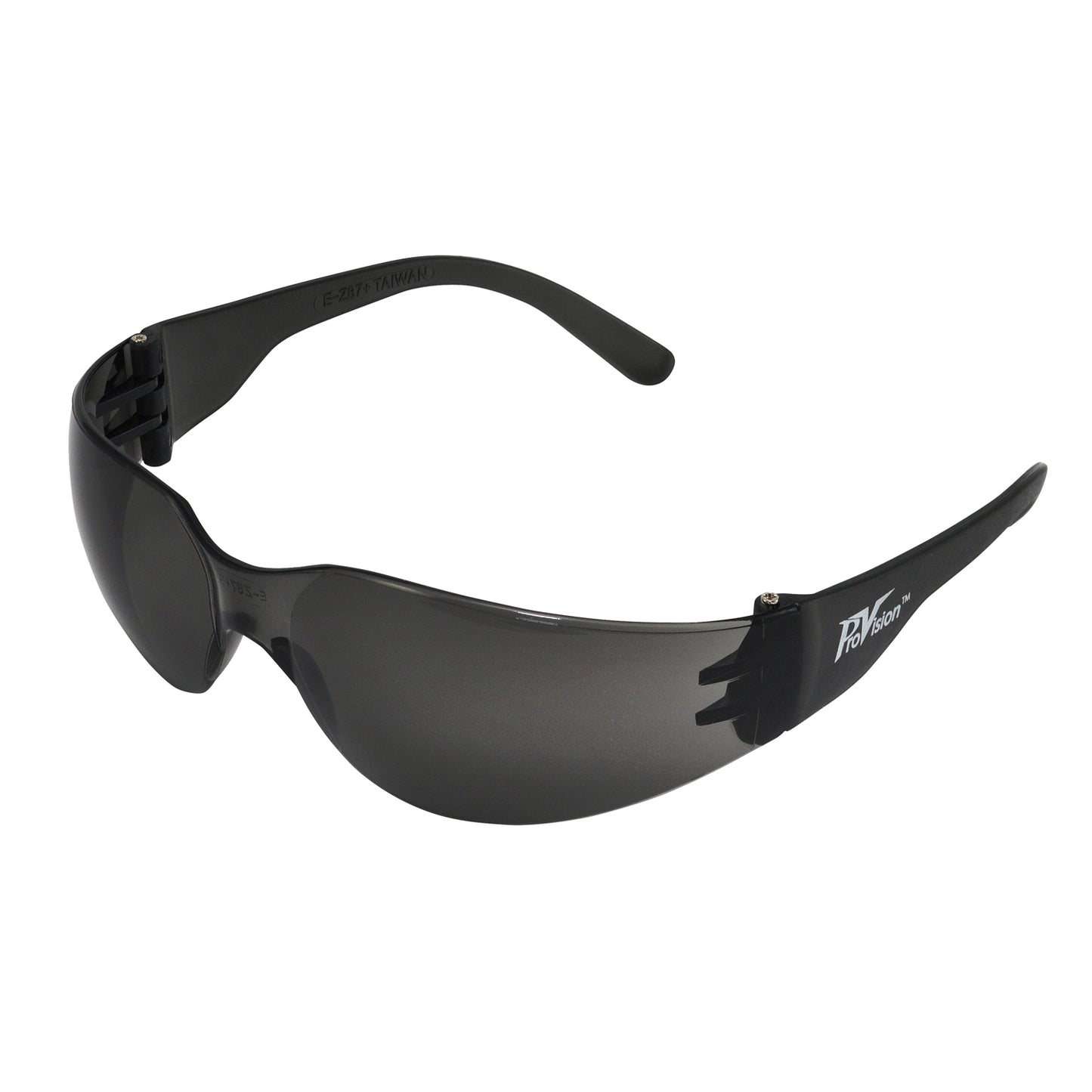 Safety Glasses, Grey Frame/Grey Lens. Child/Youth Size, 12/cs (US SALES ONLY)
