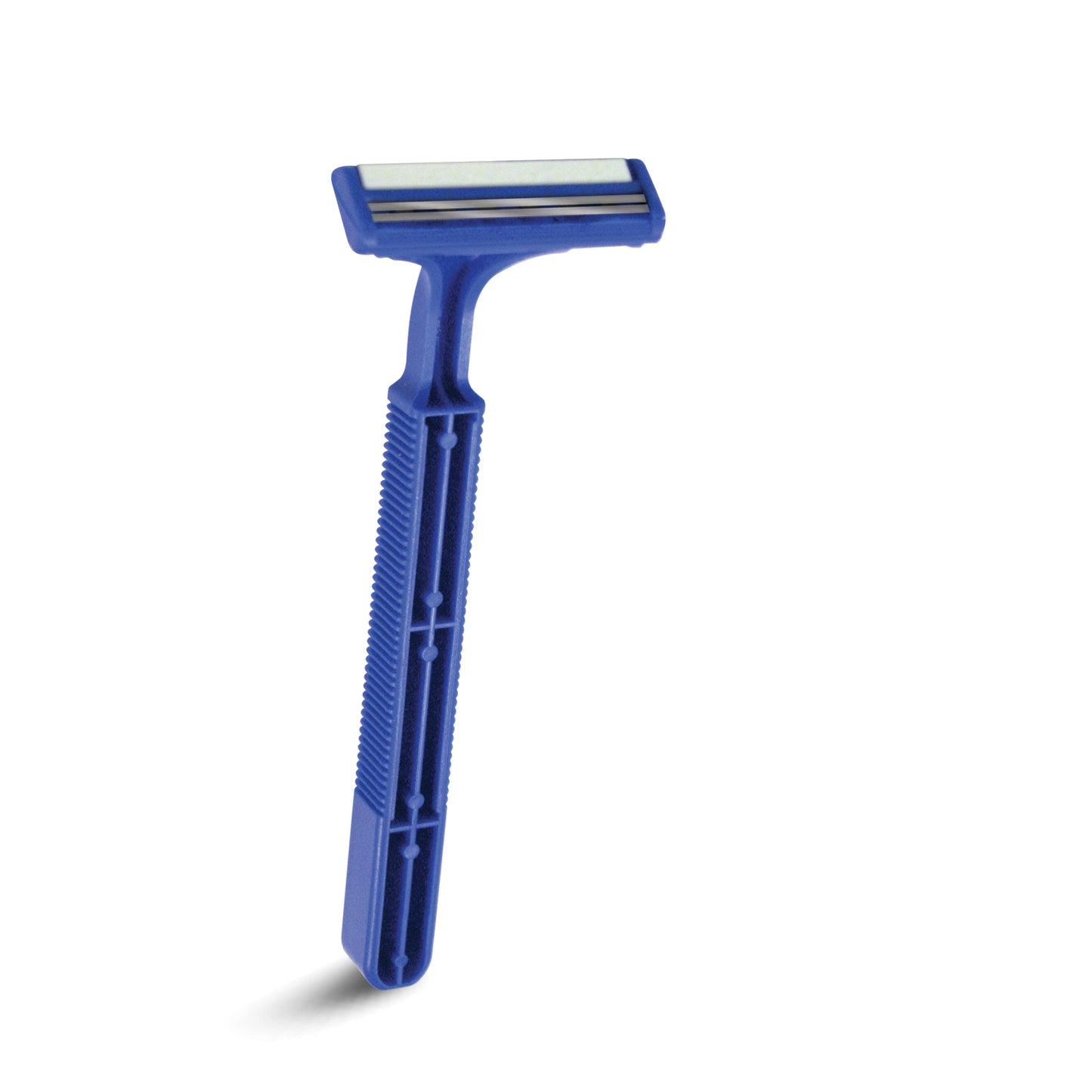 Twin Blade Plus Razor, Long Handle & Lubricating Strip, 10/bg, 10 bg/cs