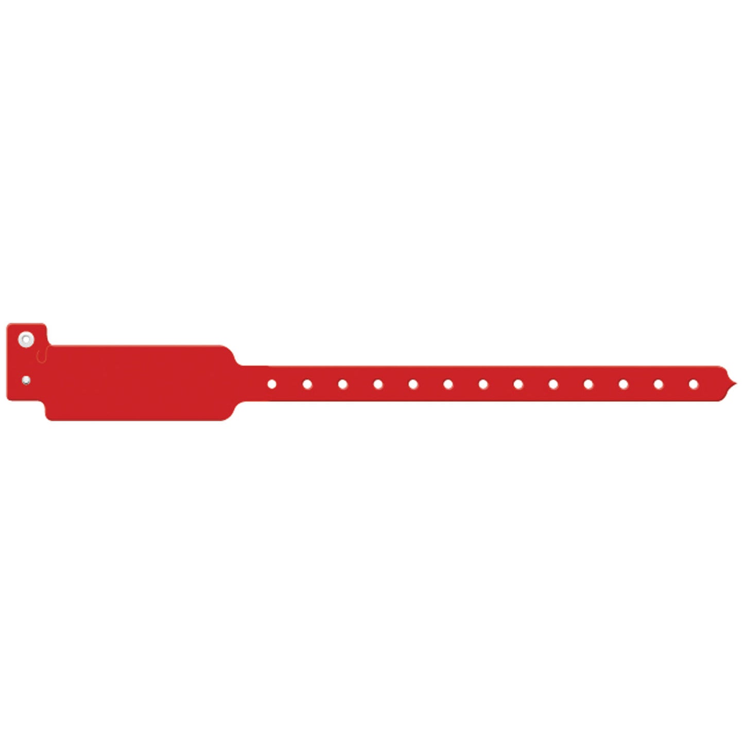 Wristband, Adult/ Pediatric, Write-On Tri-Laminate, Red, 500/bx