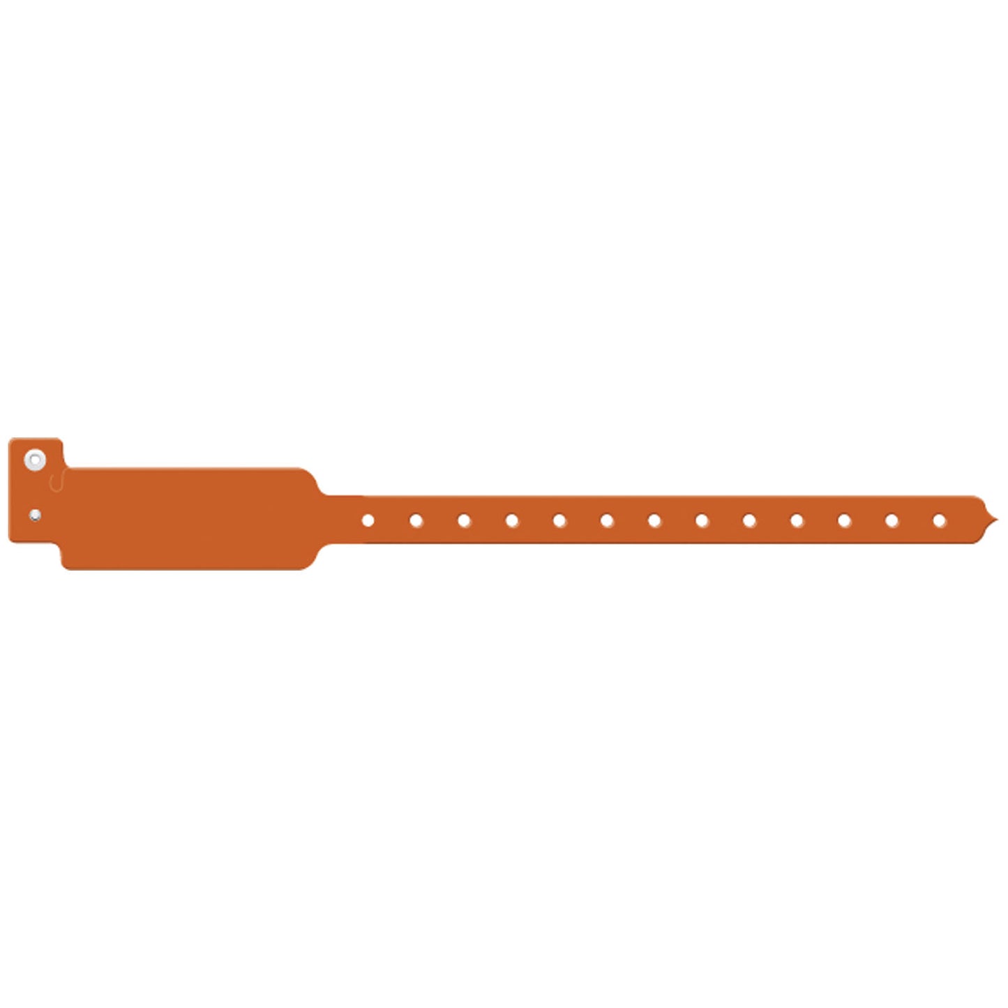 Wristband, Adult/ Pediatric, Write-On Tri-Laminate, Orange, 500/bx